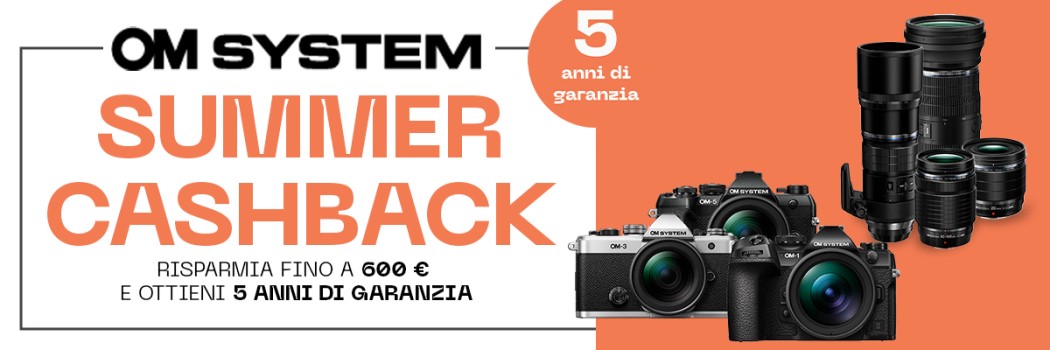 OM-SYSTEM - SUMMER CASHBACK